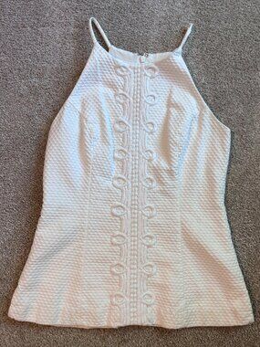 Lilly Pulitzer Annabelle Top in White - Size 2